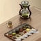 Lazy Kung Fu Glass Tea Set With Infuser And Magnetic Semi Automatic Drip 3