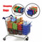 4Pcs Foldable Shopping Cart Trolley Grocery Bags Set Reusable Eco Friendly Tote 2