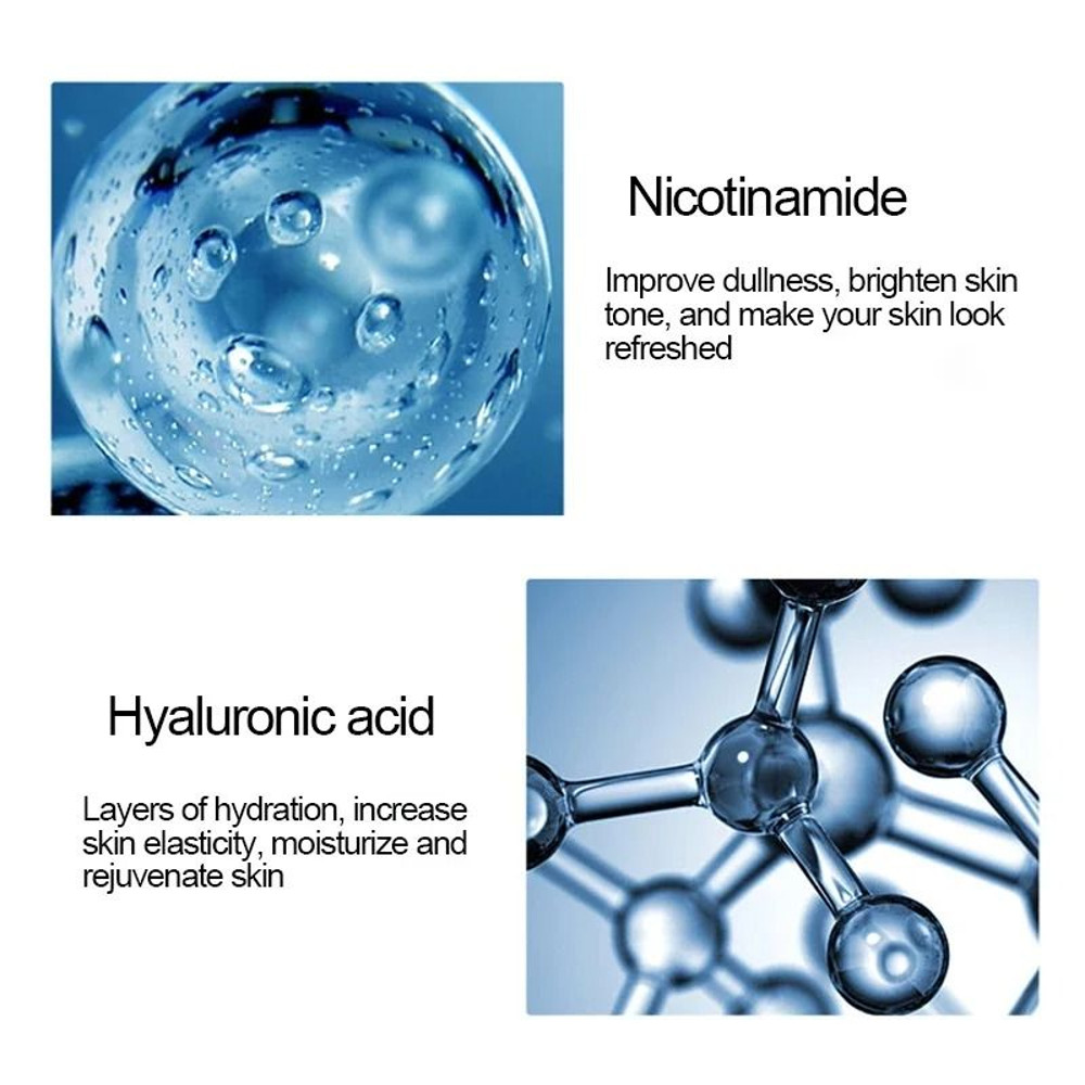 Large Capacity Essence Water Niacinamide Hyaluronic Acid Moisturizing Facial Toner 1