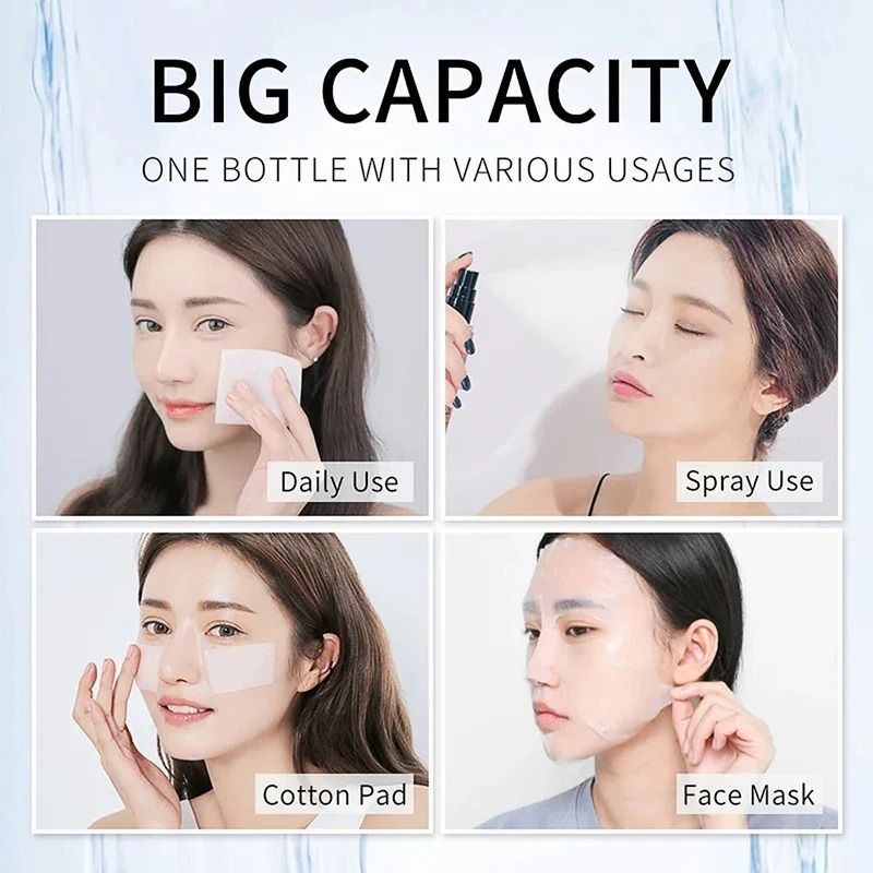 Large Capacity Essence Water Niacinamide Hyaluronic Acid Moisturizing Facial Toner 5