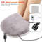 USB Winter Electric Foot Heating Pad Soft Plush Under Desk Warmer Mat 2