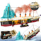 Titanic Model Cruise Ship Building Block Set With Lights 2288Pcs 0