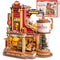 Robotime Rokr Wooden Music Box Christmas Dream Puzzle Kit 0