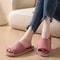 Spring Autumn Stripe Flax Indoor NonSlip Soft Sole Slippers 3