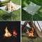 Folding Portable Steel Mesh Camping Fire Pit With Carrying Bag 5