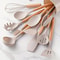 12 Piece Silicone Kitchen Utensil Set With Wooden Handles Heat Resistant Cooking Tools 0