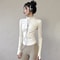 Women Long Sleeve Winter Sports Jacket Zip Fitness Yoga Top Activewear 10
