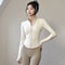 Women Long Sleeve Winter Sports Jacket Zip Fitness Yoga Top Activewear 2