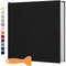 Solid Color Large Photo Album Self Adhesive Bookshelf Album 20 Sheets 40 Pages 10