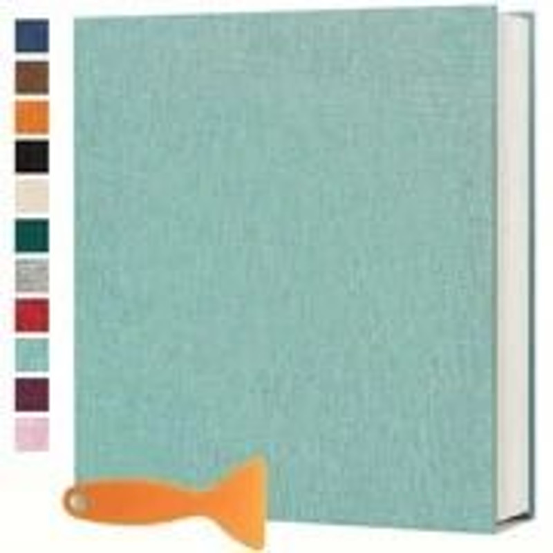Solid Color Large Photo Album Self Adhesive Bookshelf Album 20 Sheets 40 Pages 8
