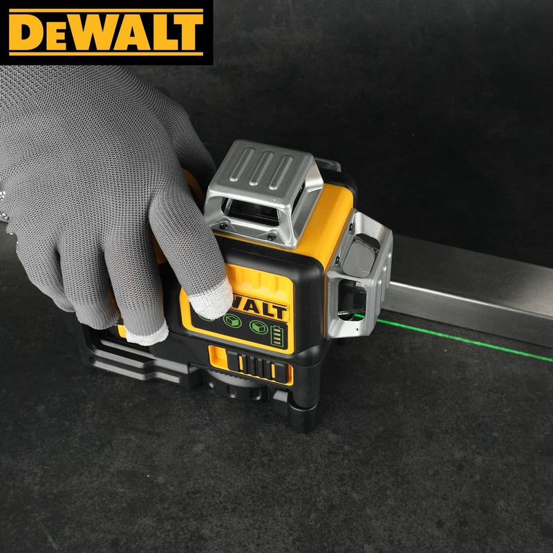 Dewalt DW089LG 12V Lithium Battery 3 X 360 Degree Green Line Laser Level 4