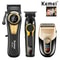 Kemei Rechargeable Hair Clippers Kit Professional DLC Blade Electric Trimmer Cordless Shaver 0