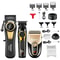 Kemei Rechargeable Hair Clippers Kit Professional DLC Blade Electric Trimmer Cordless Shaver 14
