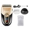 Kemei Rechargeable Hair Clippers Kit Professional DLC Blade Electric Trimmer Cordless Shaver 6