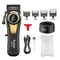 Kemei Rechargeable Hair Clippers Kit Professional DLC Blade Electric Trimmer Cordless Shaver 7