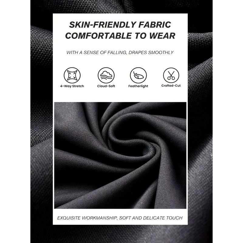 Womens High Waisted Slim Fit Flared Pants Wide Leg Long Black Trousers For Spring And Summer 5