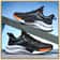 Men Lace Up Lightweight Breathable Running Walking Sneakers 9