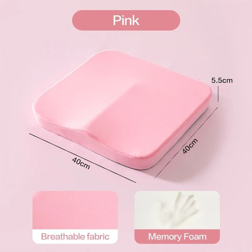 Ergonomic Memory Foam Office Cushion For Chair Car And Tailbone Support 4