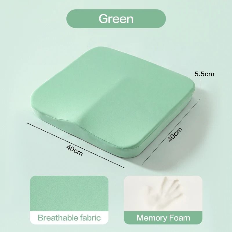 Ergonomic Memory Foam Office Cushion For Chair Car And Tailbone Support 5