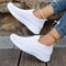 Womens Slip On Breathable Mesh Sneaker Loafers Lightweight Casual Footwear 1