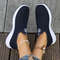 Womens Slip On Breathable Mesh Sneaker Loafers Lightweight Casual Footwear 2
