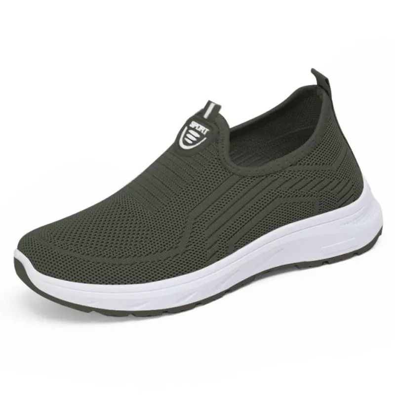Womens Slip On Breathable Mesh Sneaker Loafers Lightweight Casual Footwear 9