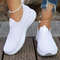 Womens Slip On Breathable Mesh Sneaker Loafers Lightweight Casual Footwear 10