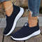 Womens Slip On Breathable Mesh Sneaker Loafers Lightweight Casual Footwear 3