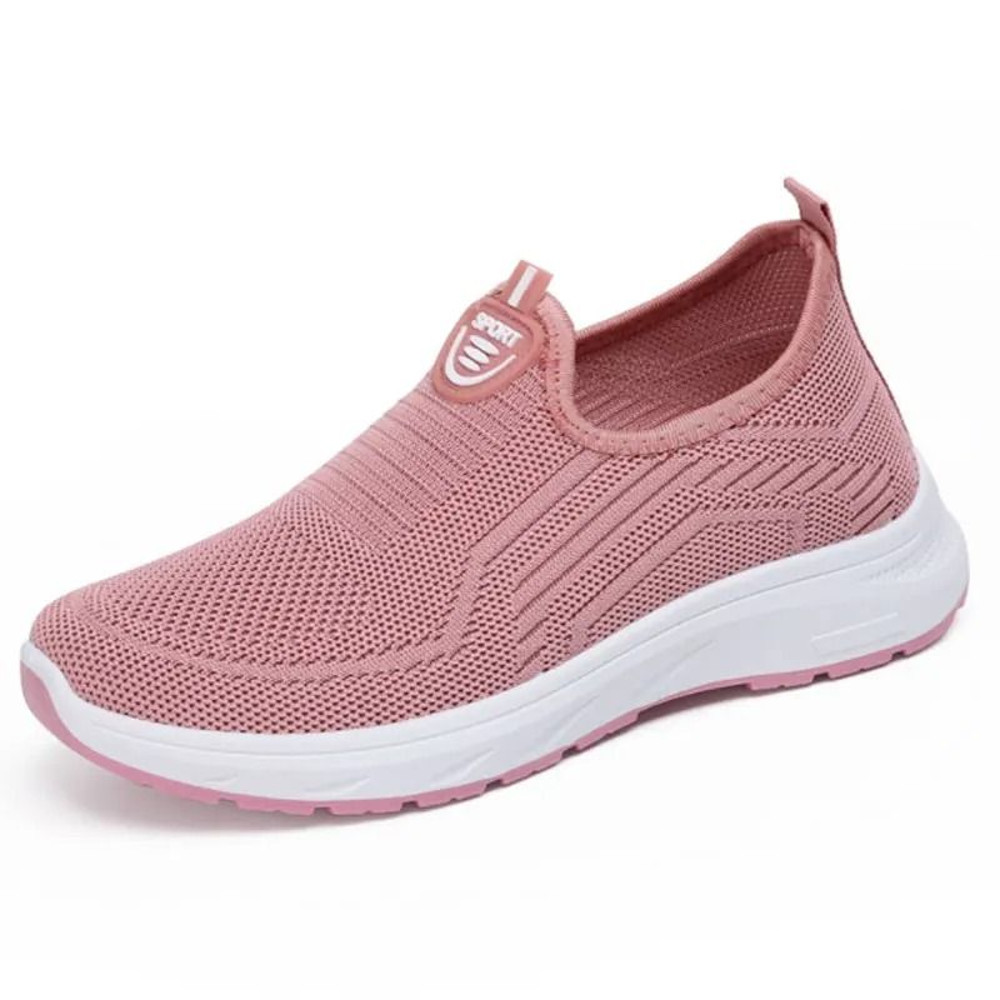 Womens Slip On Breathable Mesh Sneaker Loafers Lightweight Casual Footwear 6