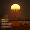 Cartoon Jellyfish 3D LED Night Light Voice Controlled RGB Table Lamp 3