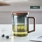 Glass Tea Cup With Wood Handle And BuiltIn Filter For Kung Fu Tea Rituals 7
