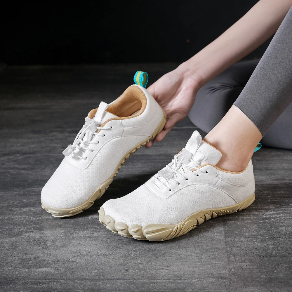Wide Toe Box Barefoot Mesh Sneakers For Women 4
