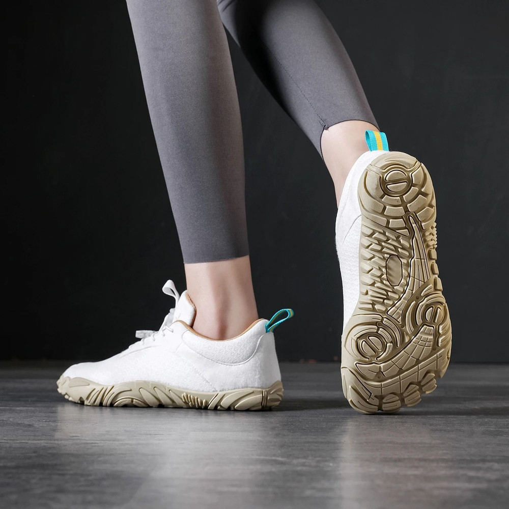 Wide Toe Box Barefoot Mesh Sneakers For Women 5