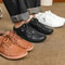 Mens Minimalist Split Leather Wide Toe Box Barefoot Sneakers 2