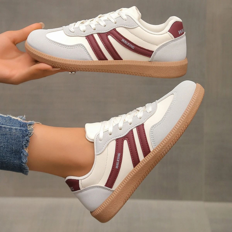 Women Sneakers Spring Luxury Flat Loafers Comfortable Slip On Soft Lightweight Outdoor Shoes 9