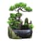 Indoor Resin Rockery Water Fountain With LED Light And Feng Shui Desktop Decoration 2