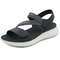 Womens Elegant Summer Wedge Sandals Comfortable Open Toe Platform Shoes 7