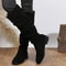 Womens Warm Round Toe Thick Sole Short Boots Stylish Fall Winter Footwear 1