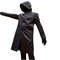 Kids Cosplay Costume Black Jumpsuit With Gloves Triangle Round Square Party Outfit 0