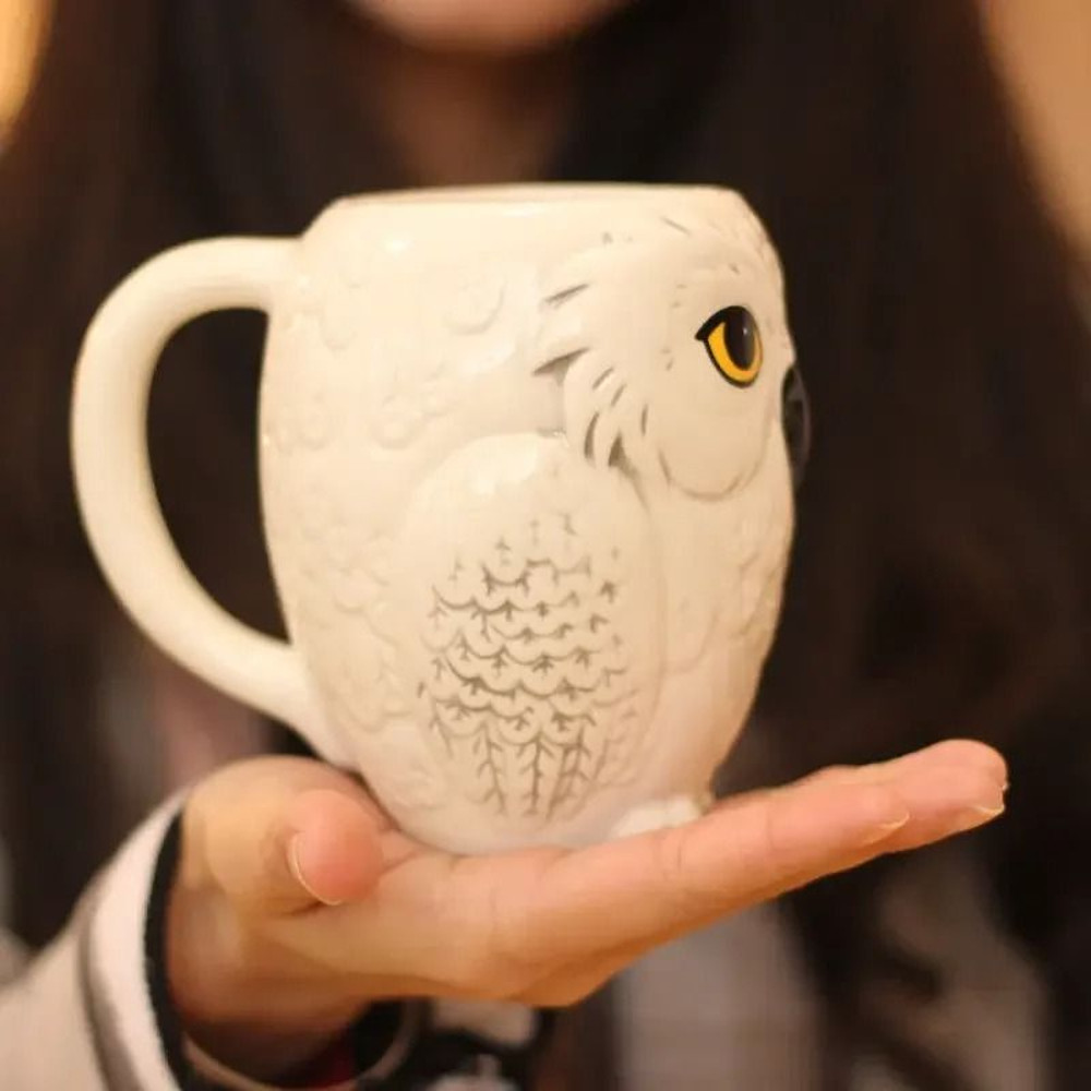 Owl Ceramic 3D Mug For Coffee Tea 0