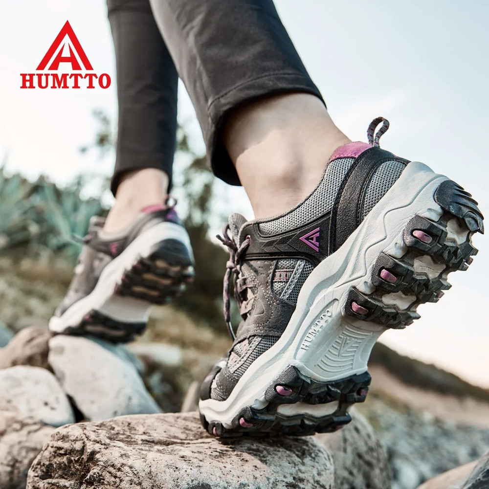 HUMTTO Womens Waterproof Lightweight Hiking Sneakers 0