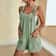 Women Strappy Sleeveless Loose Short Jumpsuit With Pockets Casual Summer Overalls 9