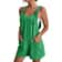 Women Strappy Sleeveless Loose Short Jumpsuit With Pockets Casual Summer Overalls 10