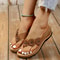 Women Floral Slip On Summer Beach Slides Casual Comfortable Outdoor Sandals 8