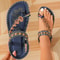 Women Soft Bottom Low Heel Flat Sandals Casual Summer Beach Footwear 0