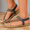 Women Soft Bottom Low Heel Flat Sandals Casual Summer Beach Footwear 2