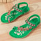 Women Soft Bottom Low Heel Flat Sandals Casual Summer Beach Footwear 5