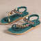 Women Soft Bottom Low Heel Flat Sandals Casual Summer Beach Footwear 10