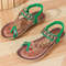 Women Soft Bottom Low Heel Flat Sandals Casual Summer Beach Footwear 7