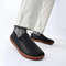 Oiaano Wide Toe Leather Slip On Loafers Men Minimalist Driving Office Shoes 1